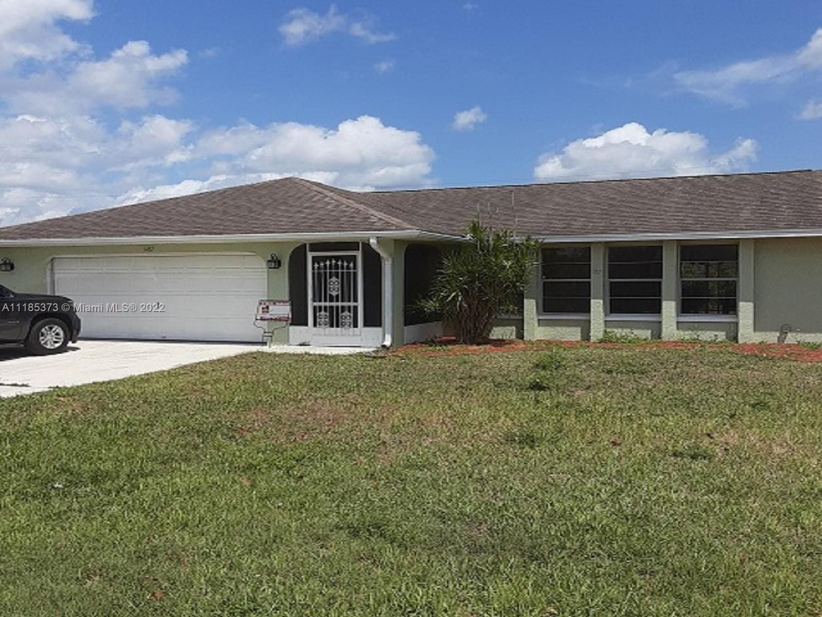 Real estate property located at 1437 Archer St, Lee County, Lehigh Acres, FL