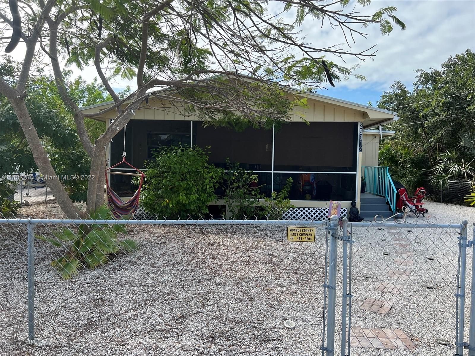 Real estate property located at 29312 Coconut Palm Dr, Monroe County, Big Pine, FL