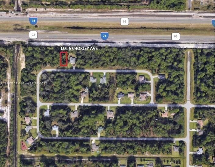 Real estate property located at LOT 5 Chorley Ave, Sarasota County, North Port, FL