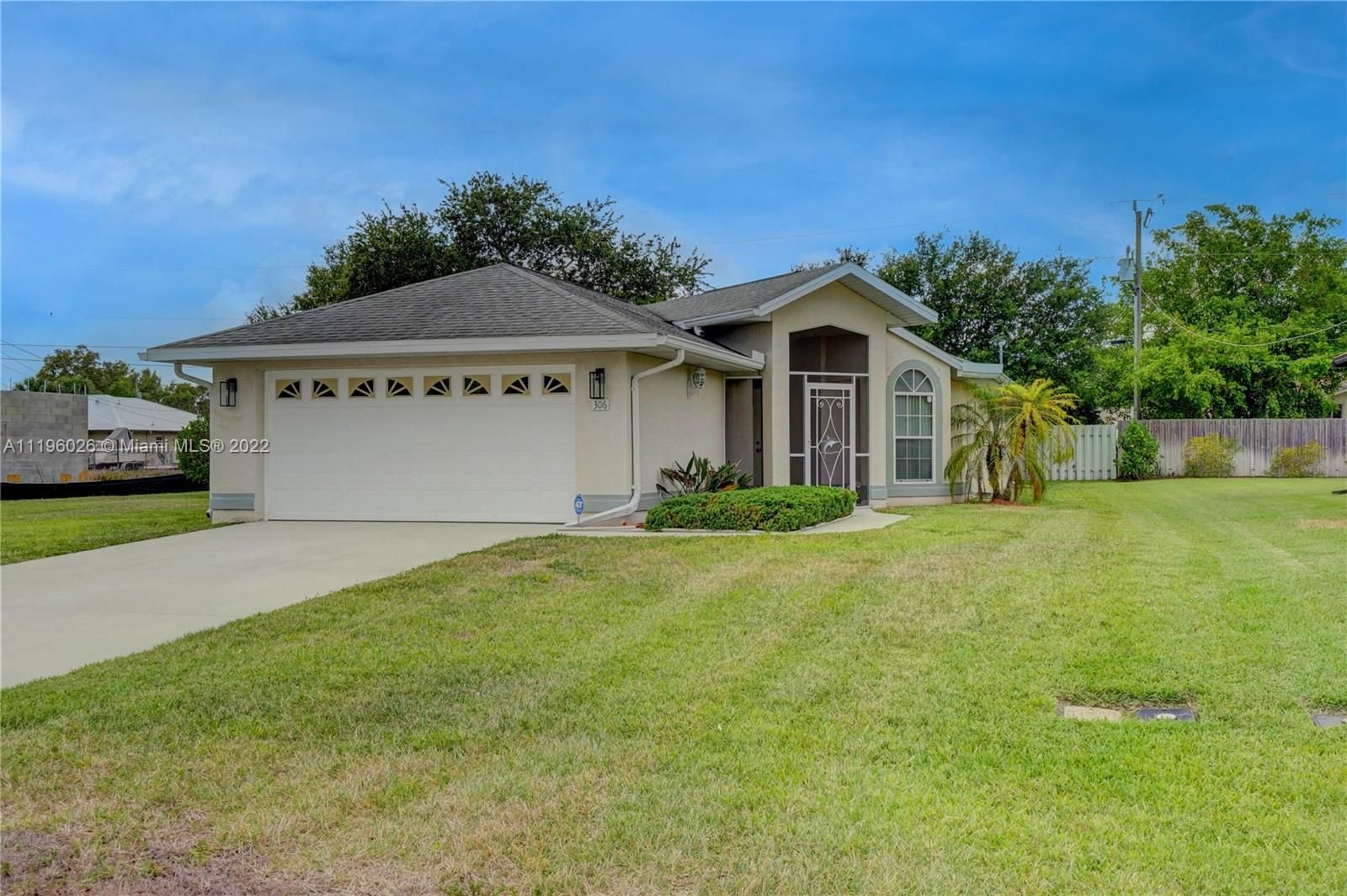 Real estate property located at 306 17th Place, Lee County, Cape Coral, FL