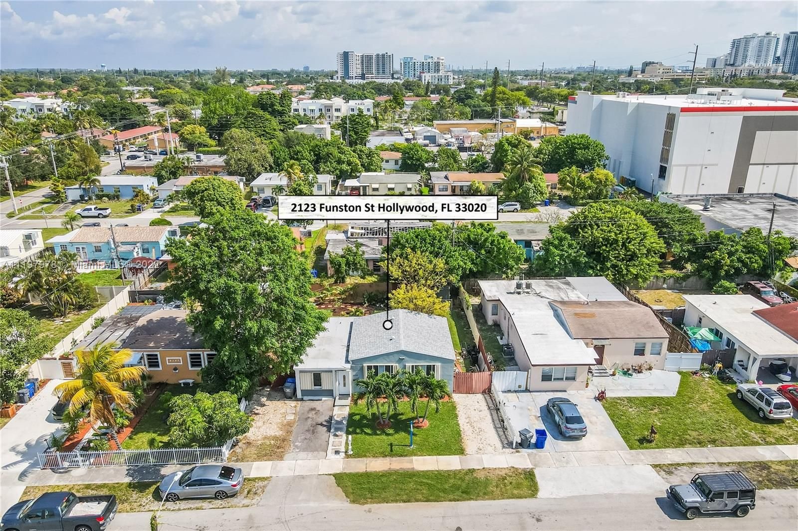 Real estate property located at 2123 Funston St, Broward County, Hollywood, FL