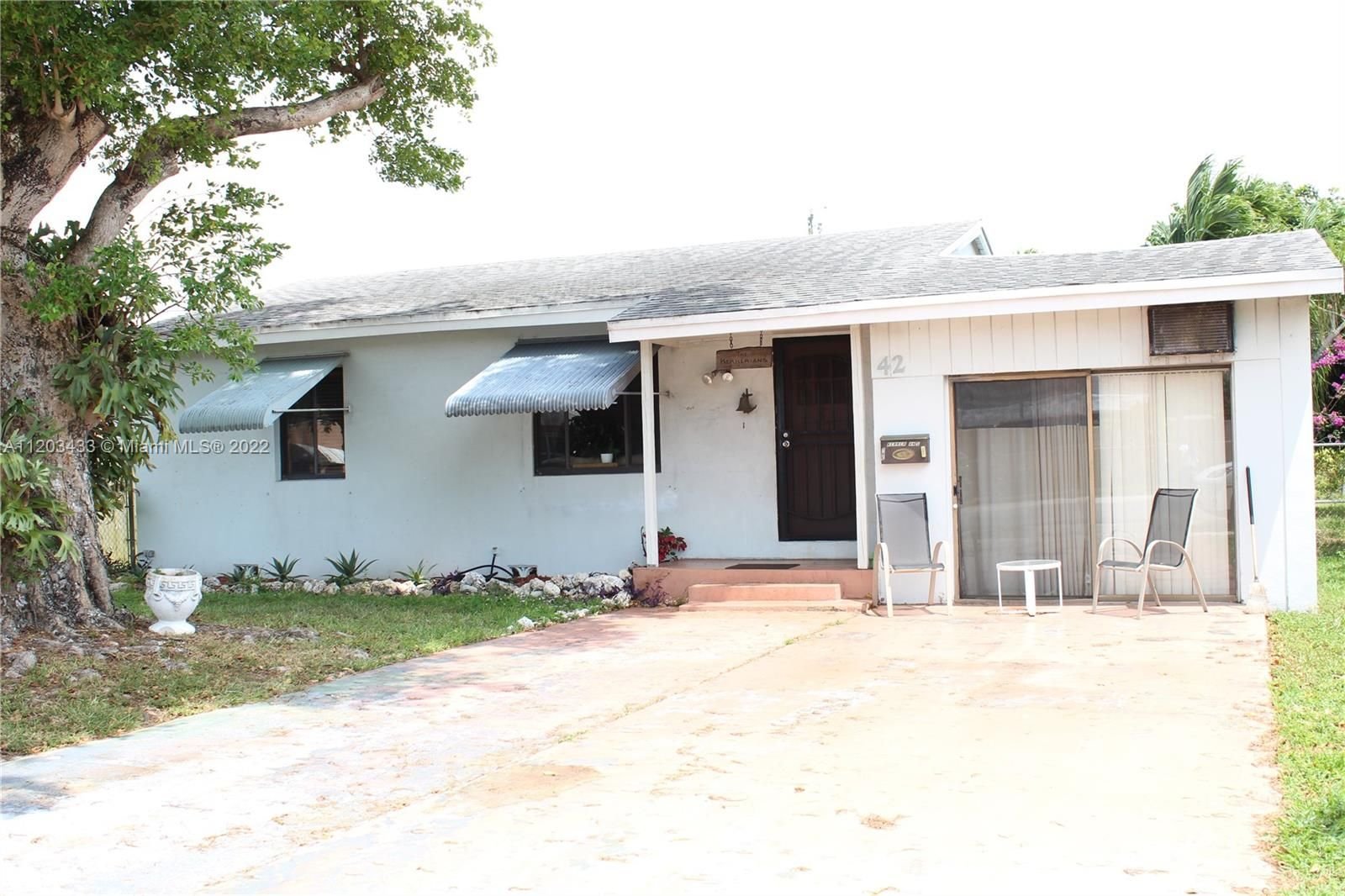 Real estate property located at 42 11th St, Broward County, Dania Beach, FL