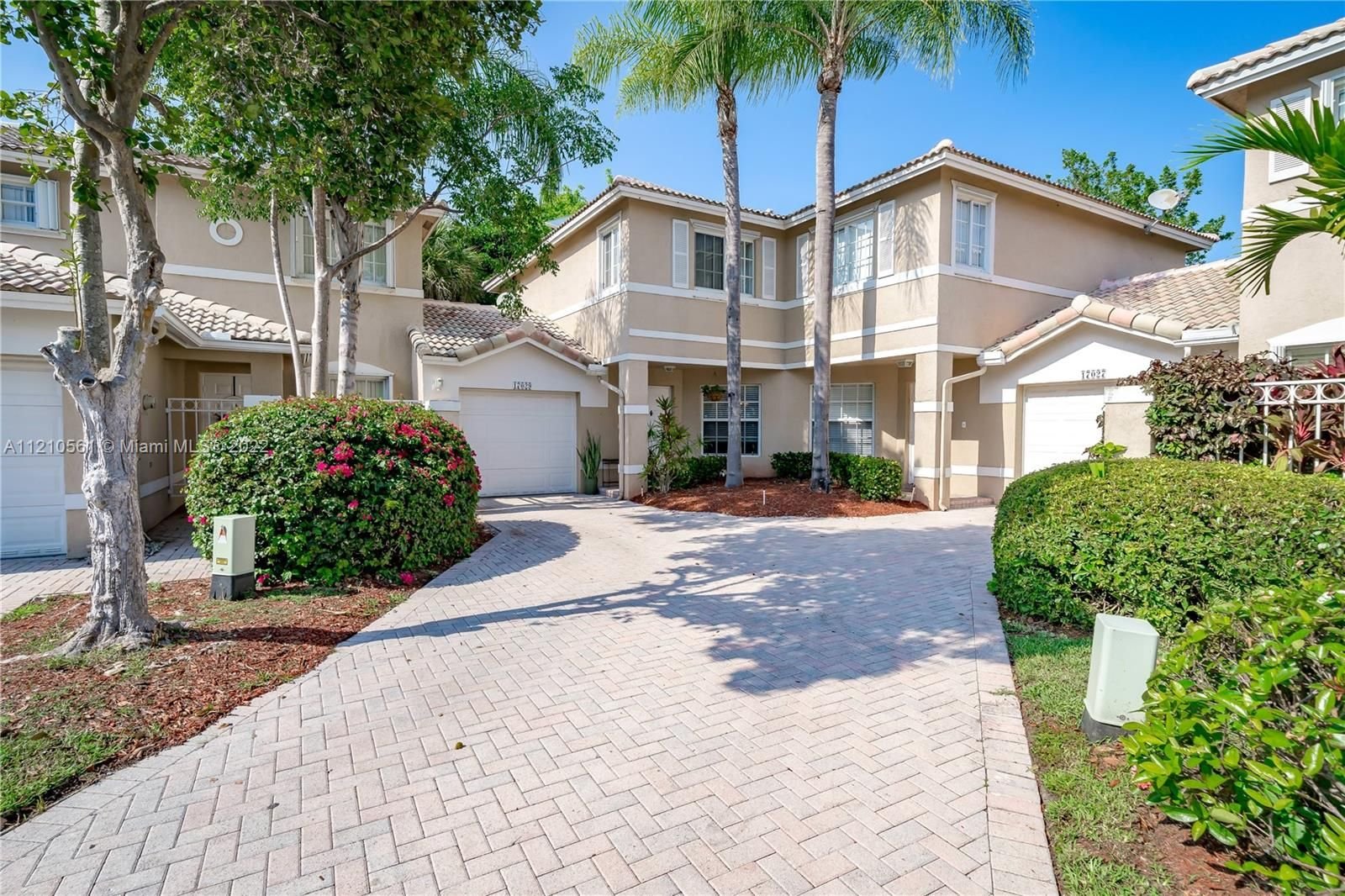 Real estate property located at 17029 23rd St #17029, Broward County, Pembroke Pines, FL
