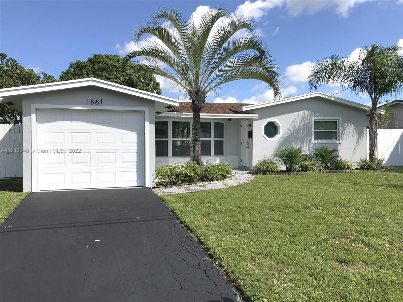 Real estate property located at 1861 31st Ct, Broward County, Oakland Park, FL
