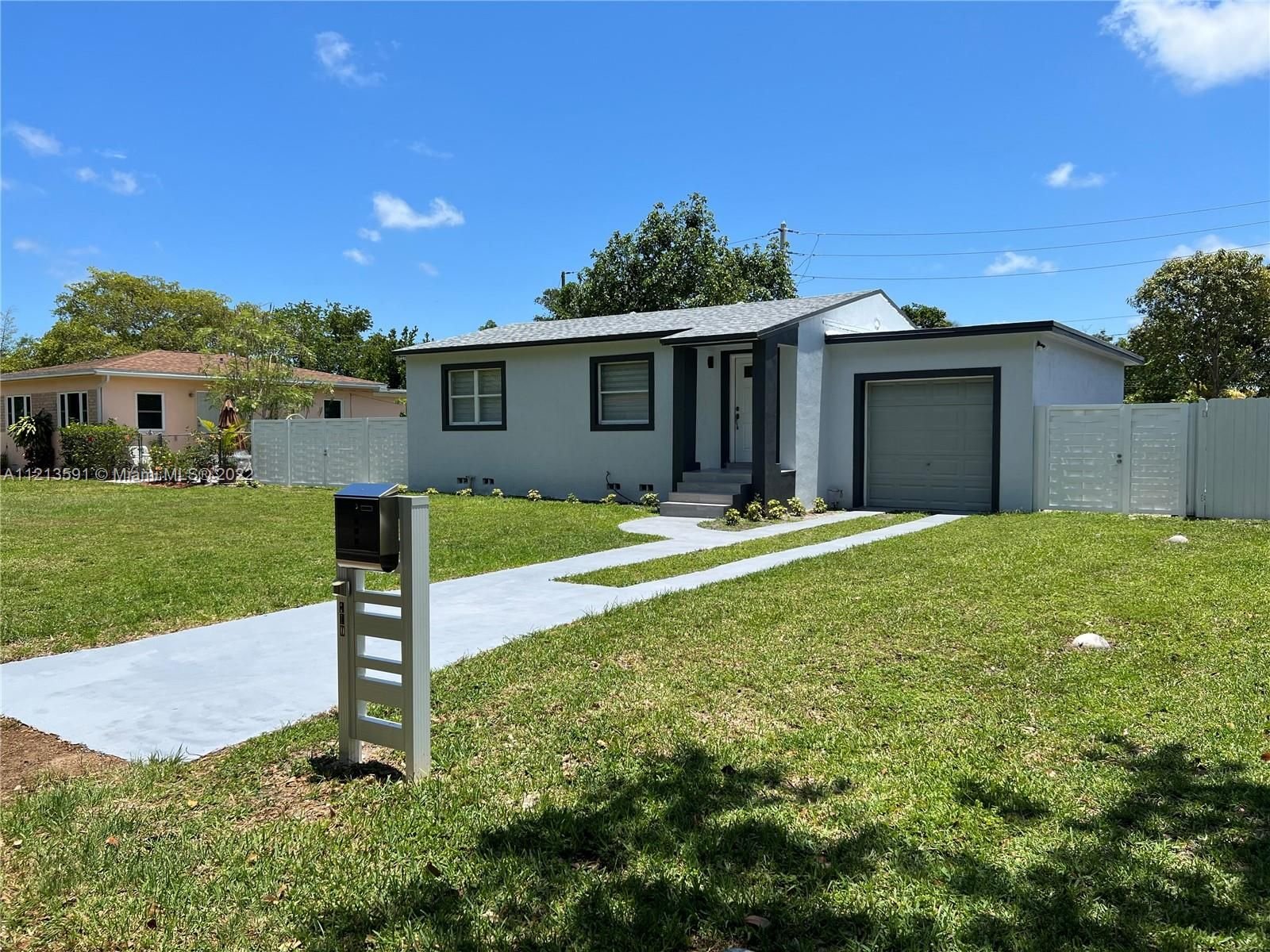 Real estate property located at 210 126th St, Miami-Dade County, North Miami, FL