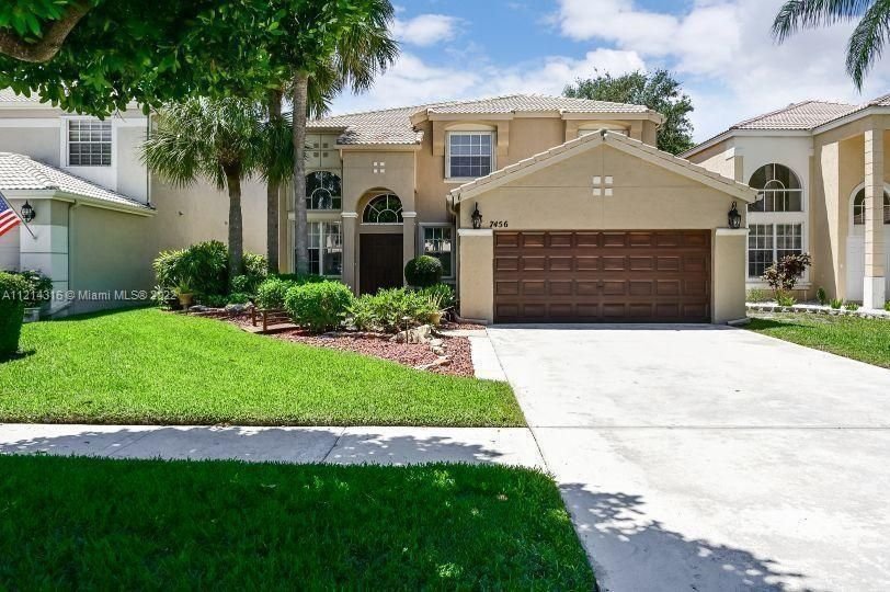 Real estate property located at 7456 Sally Lyn Ln, Palm Beach County, Lake Worth, FL