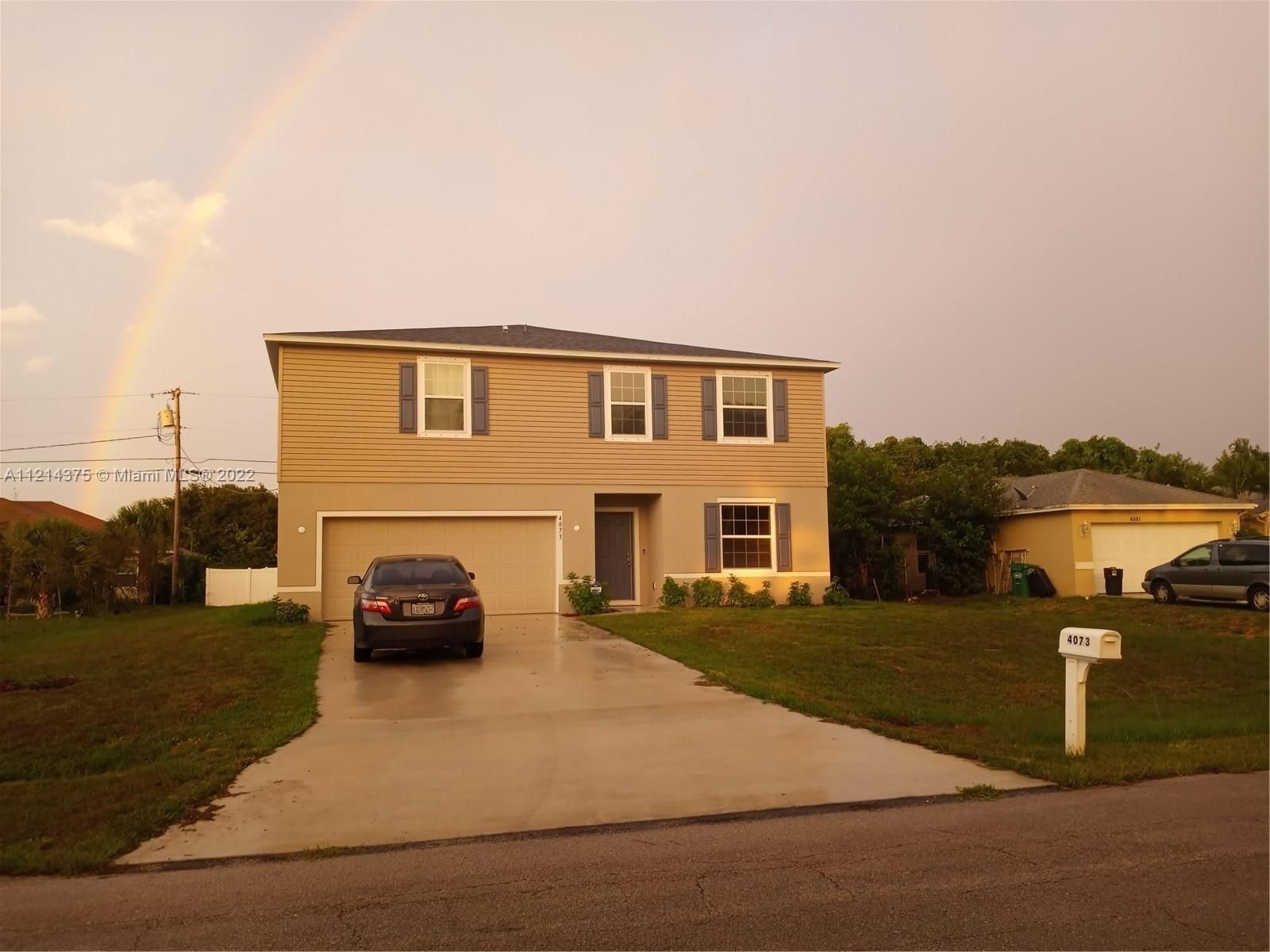 Real estate property located at 4073 Jaqust St, St Lucie County, Port St. Lucie, FL