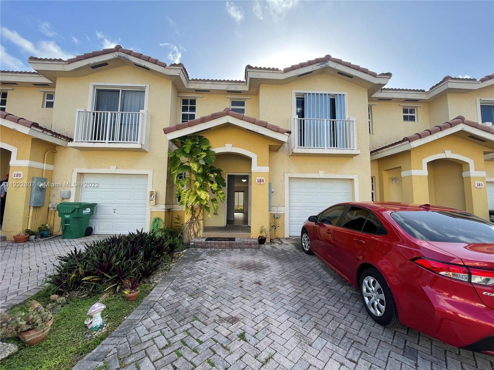 Real estate property located at 14122 260th St #104, Miami-Dade County, Homestead, FL