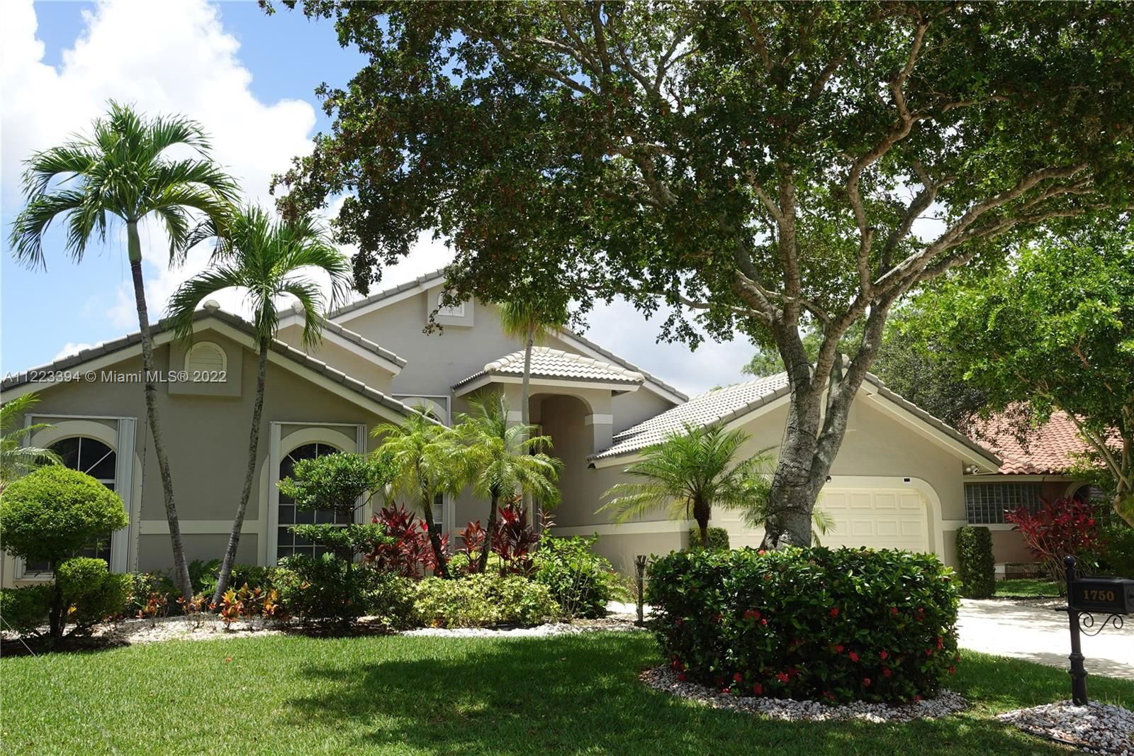 Real estate property located at 1750 127th Way, Broward County, Coral Springs, FL