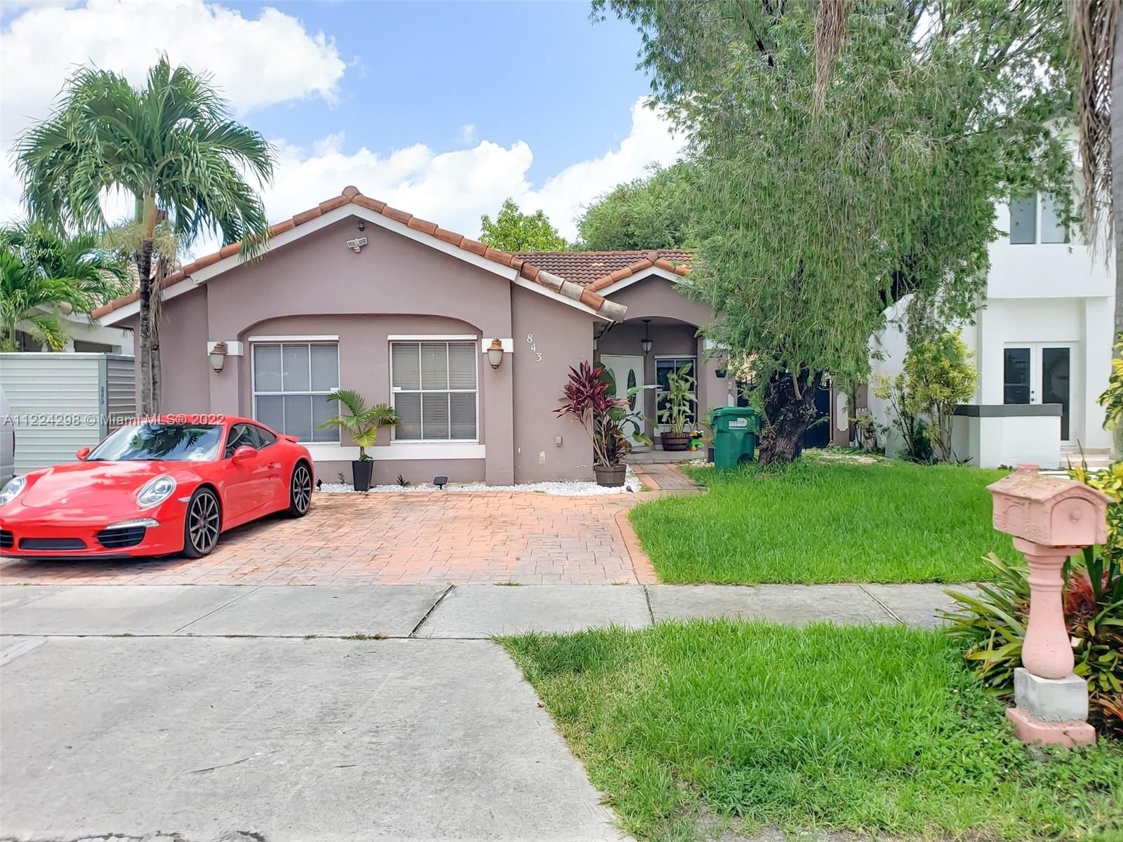 Real estate property located at 843 133rd Ct, Miami-Dade County, Miami, FL