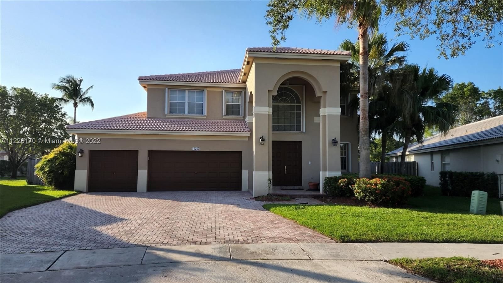 Real estate property located at 16753 10th St, Broward County, Pembroke Pines, FL