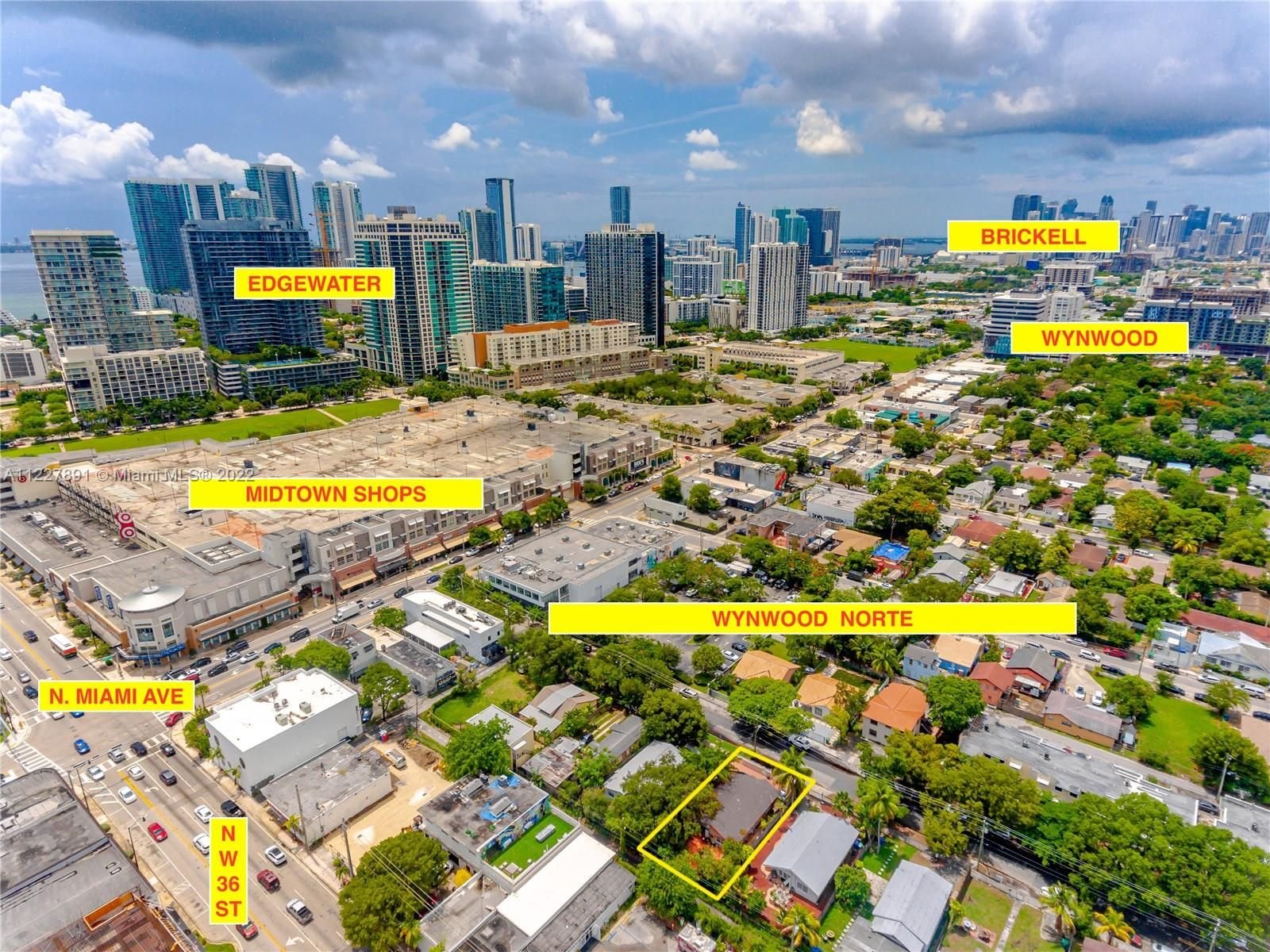 Real estate property located at 49 35th St, Miami-Dade County, WYND WOOD PARK, Miami, FL