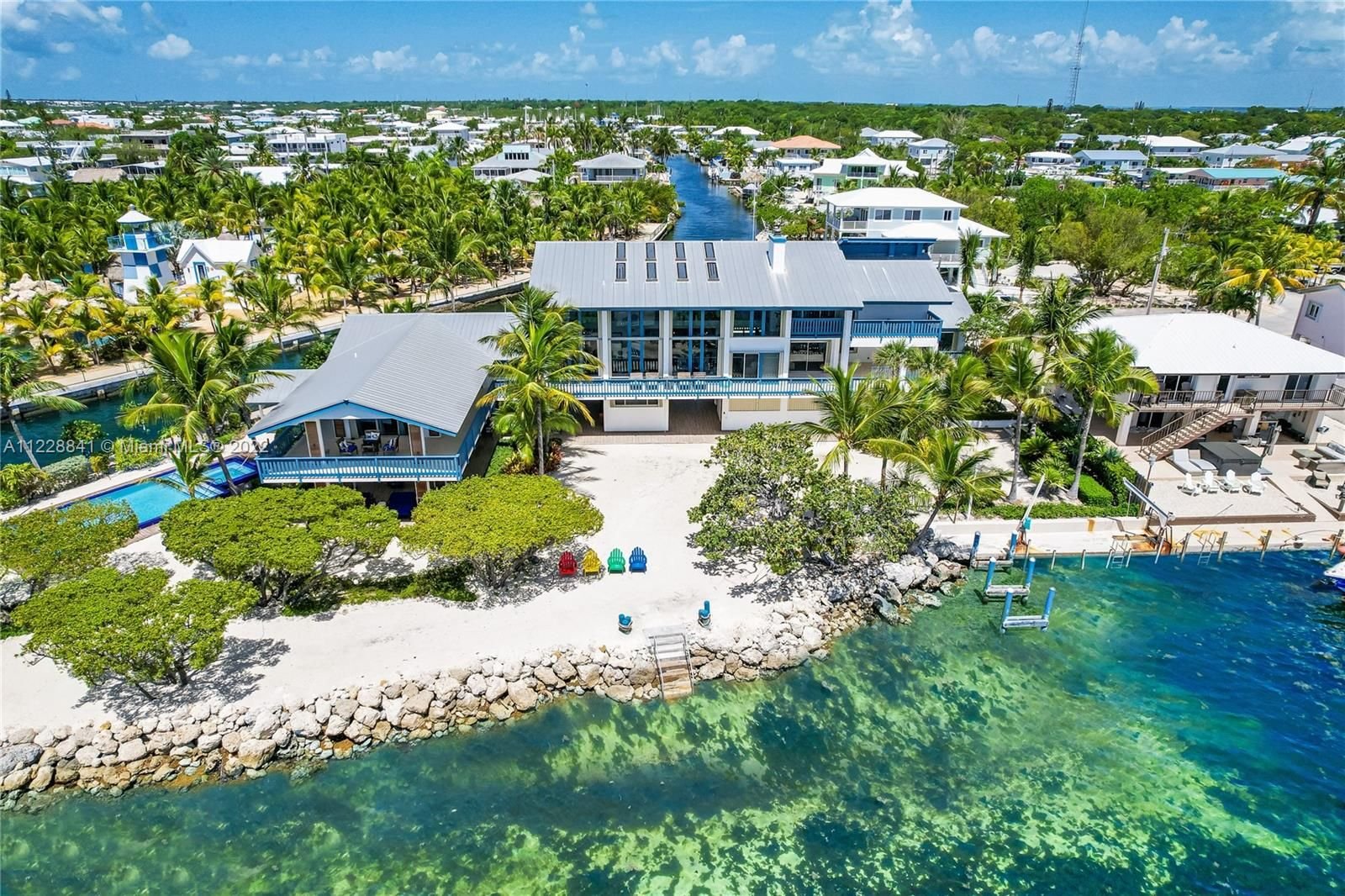 Real estate property located at 1 Beach Rd, Monroe County, Key Largo, FL