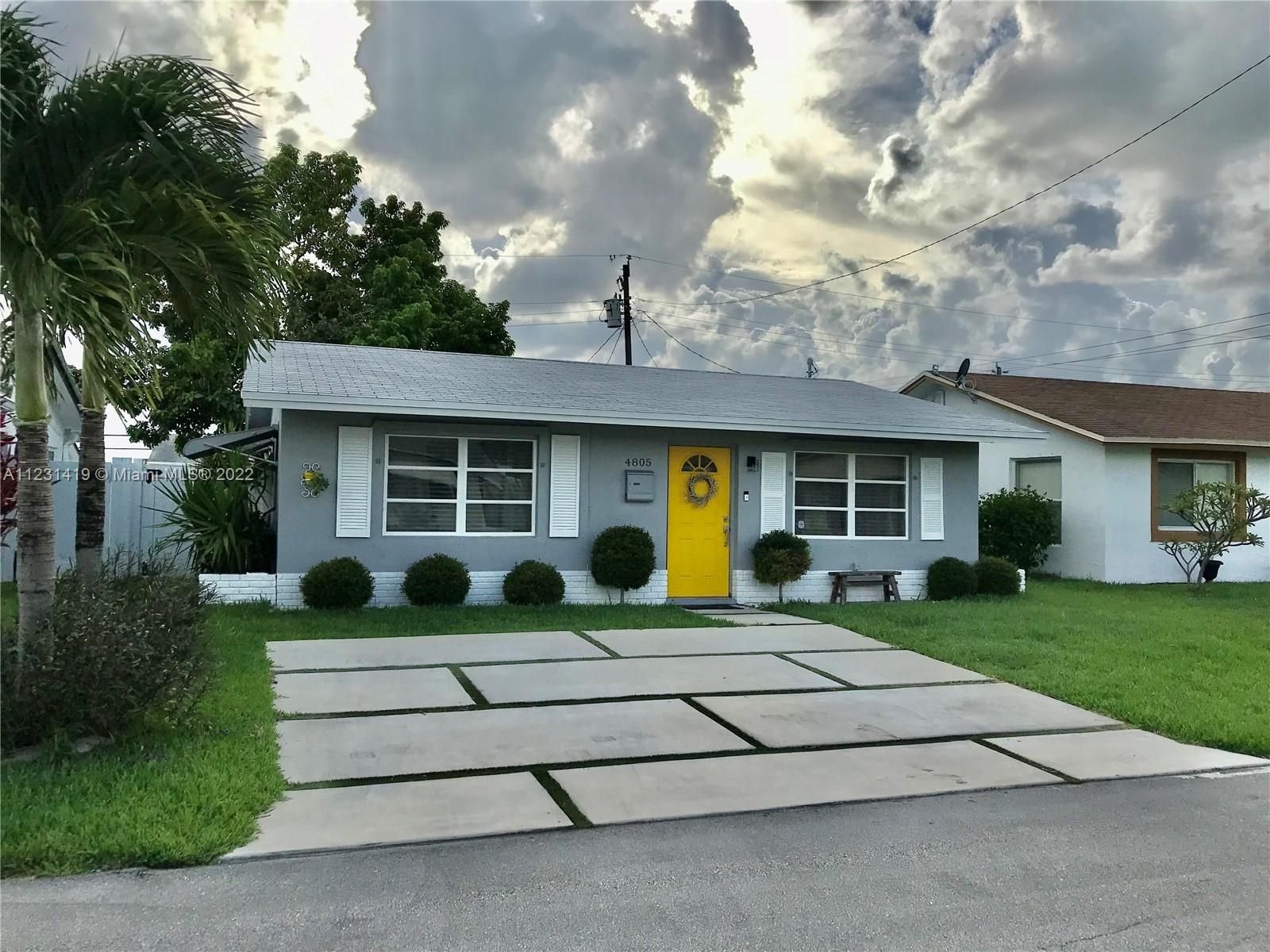 Real estate property located at 4805 26th Ave, Broward County, Tamarac, FL