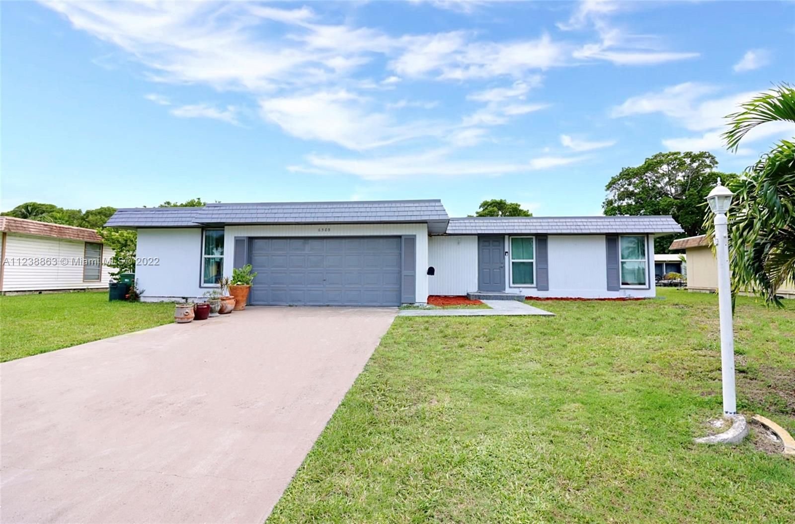 Real estate property located at 6503 72nd Ave, Broward County, Tamarac, FL