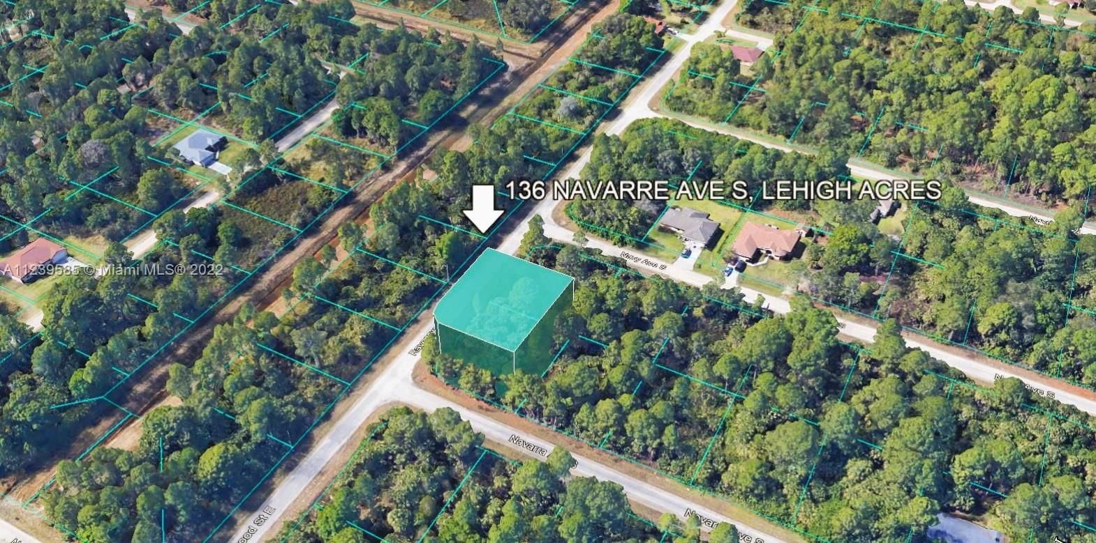 Real estate property located at 136 Navarra Ave S, Lee County, Lehigh Acres, FL