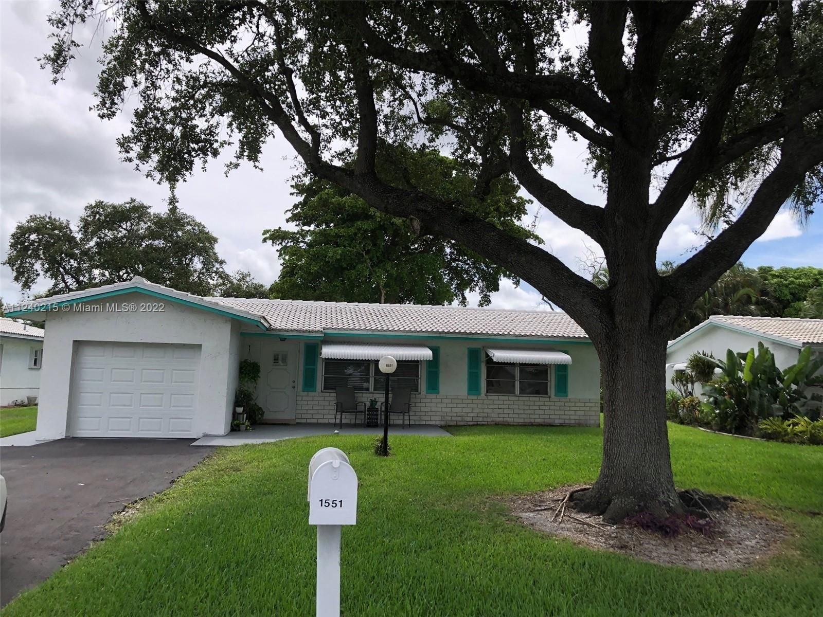 Real estate property located at 1551 85th Ave, Broward County, Plantation, FL
