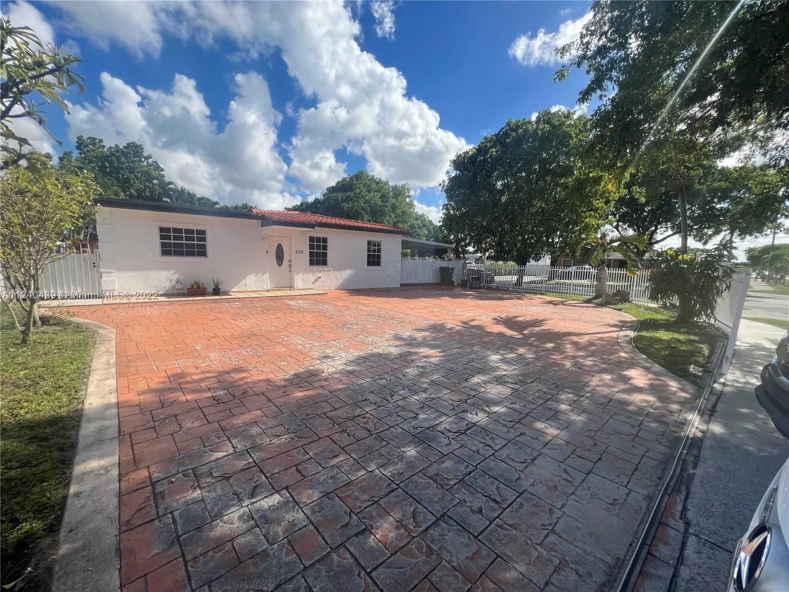 Real estate property located at 200 60th St, Miami-Dade County, Hialeah, FL