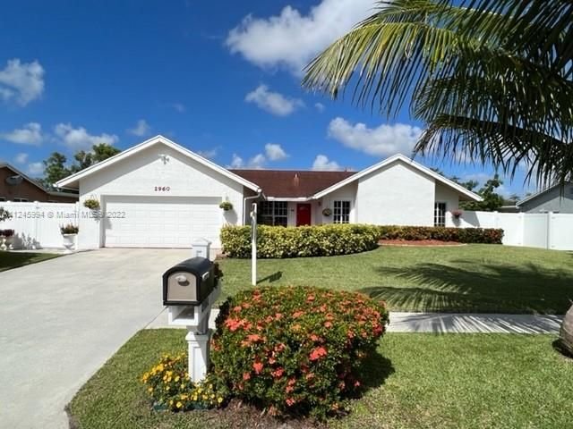 Real estate property located at 2960 53rd Ter, Broward County, Margate, FL