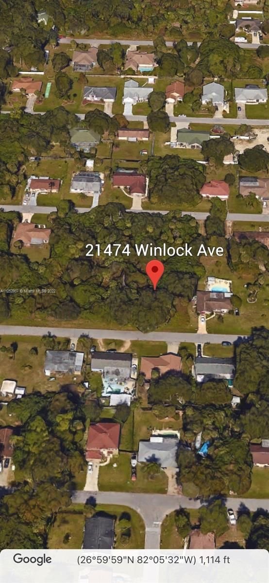 Real estate property located at 21476 Winlock Ave, Charlotte County, Port Charlotte, FL