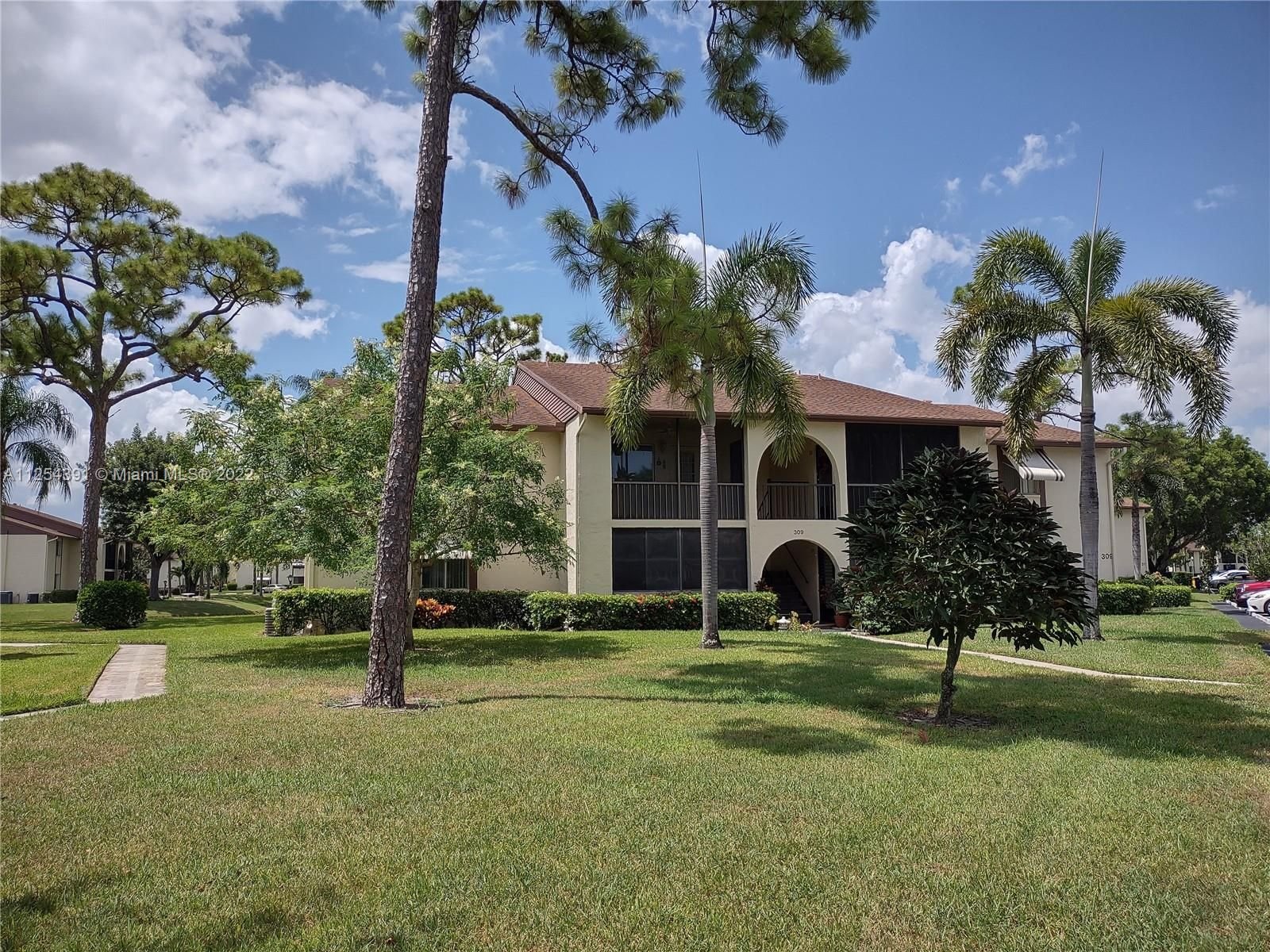 Real estate property located at 309 Knotty Pine Circle A-1, Palm Beach County, Green Acres, FL