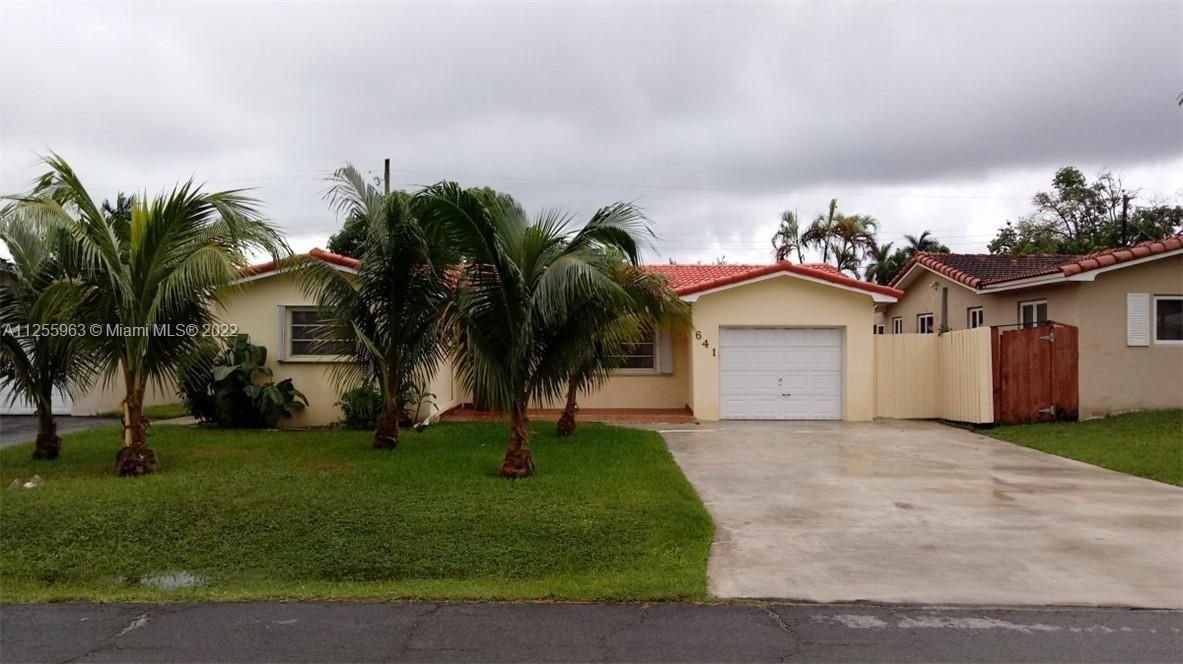 Real estate property located at 641 2nd Ct, Broward County, Hallandale Beach, FL