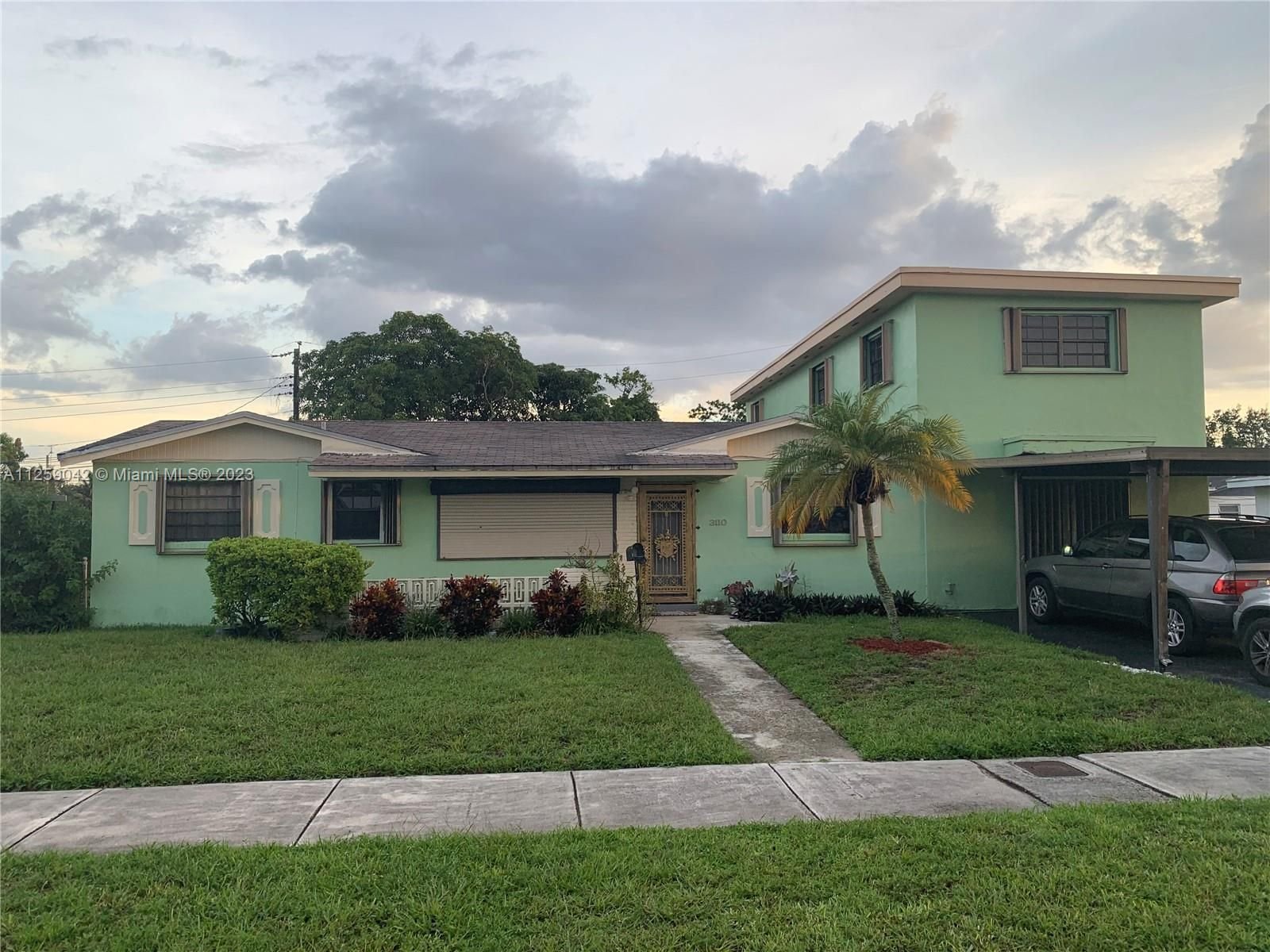 Real estate property located at 3110 213th St, Miami-Dade County, Miami Gardens, FL