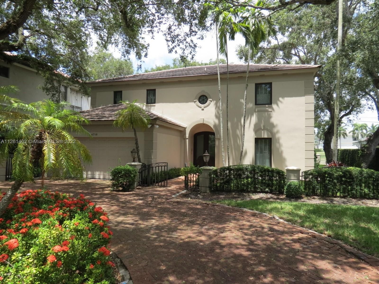 Real estate property located at 4716 University Dr, Miami-Dade County, Coral Gables, FL