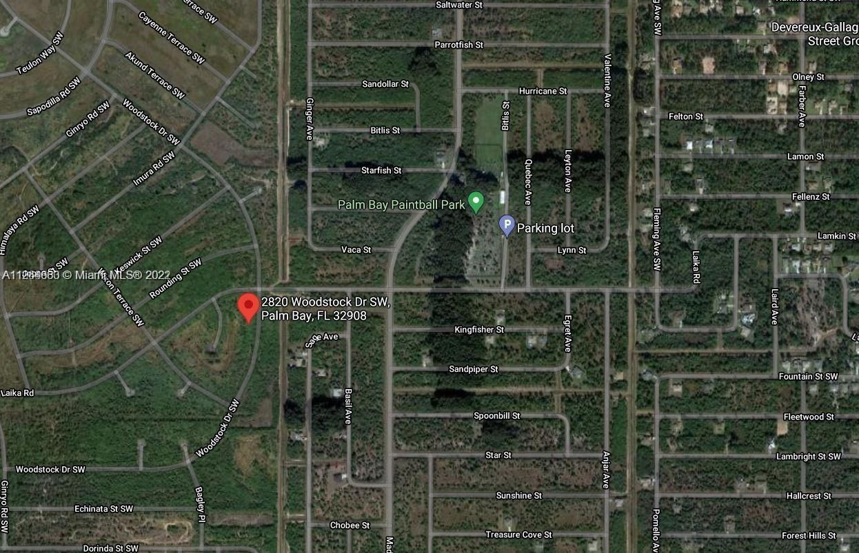 Real estate property located at 2820 Woodstock Drive, Sw, Brevard County, Palm Bay, FL