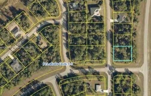 Real estate property located at 6001 Moss Circle, Hendry County, La Belle, FL