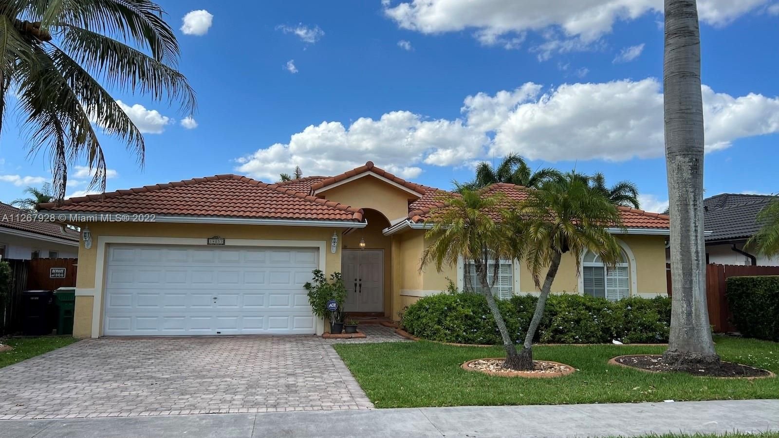 Real estate property located at 14853 178th Ter, Miami-Dade County, Miami, FL