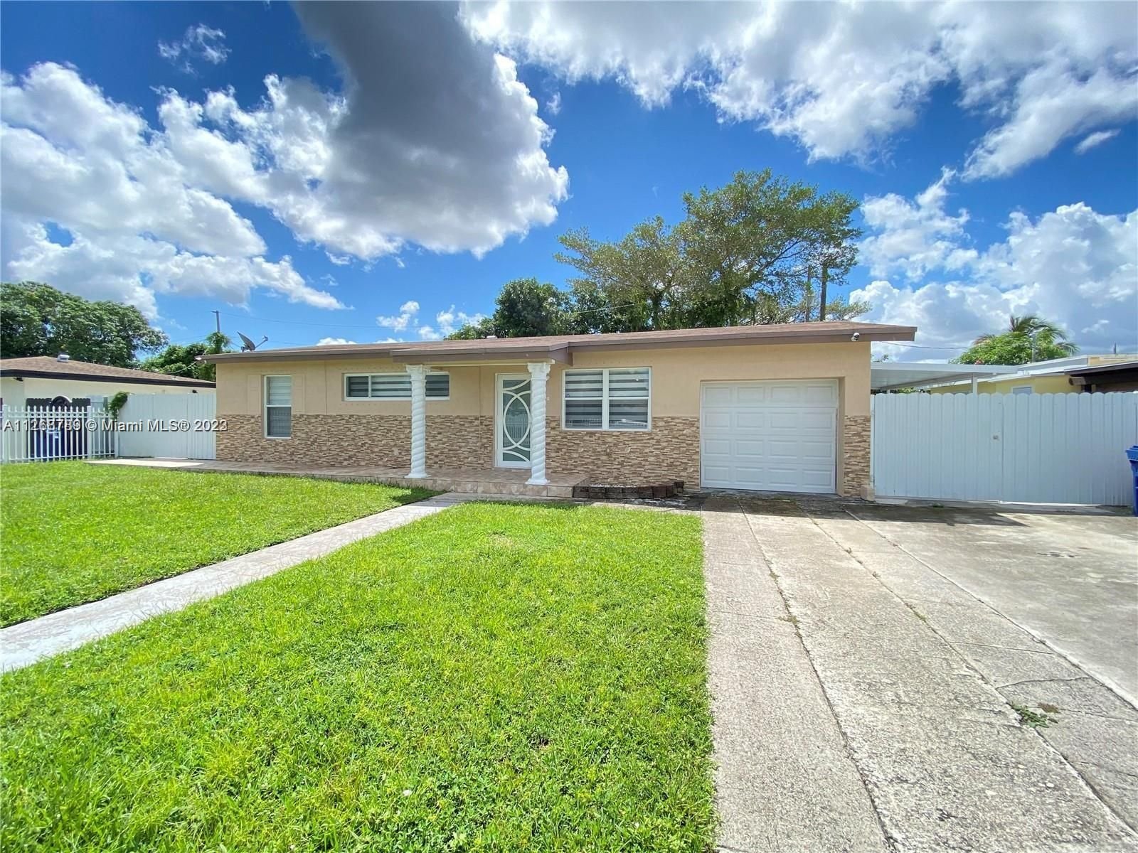 Real estate property located at 3320 174th St, Miami-Dade County, Miami Gardens, FL