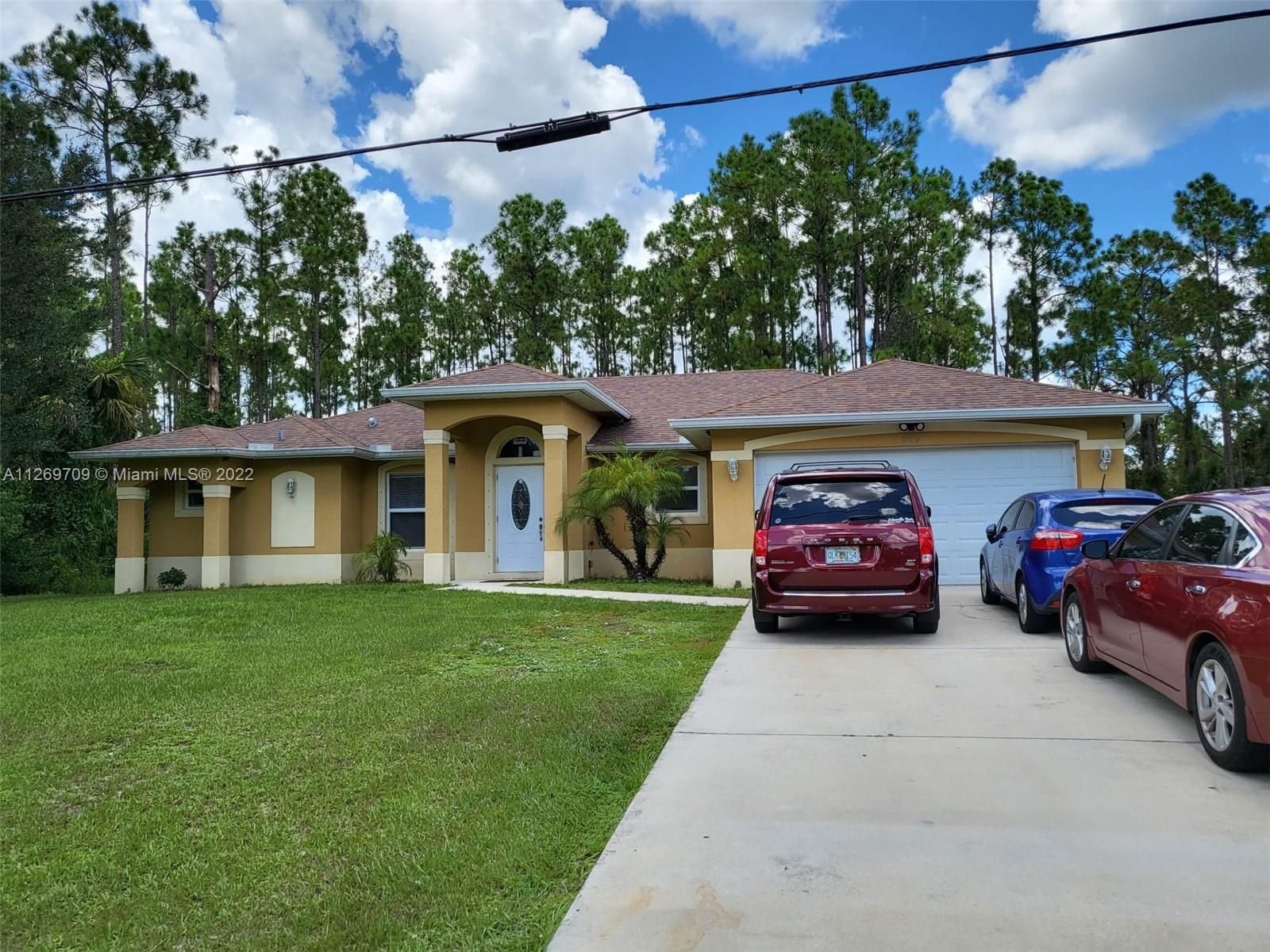 Real estate property located at 865 Sentinela Blvd, Lee County, Lehigh Acres, FL