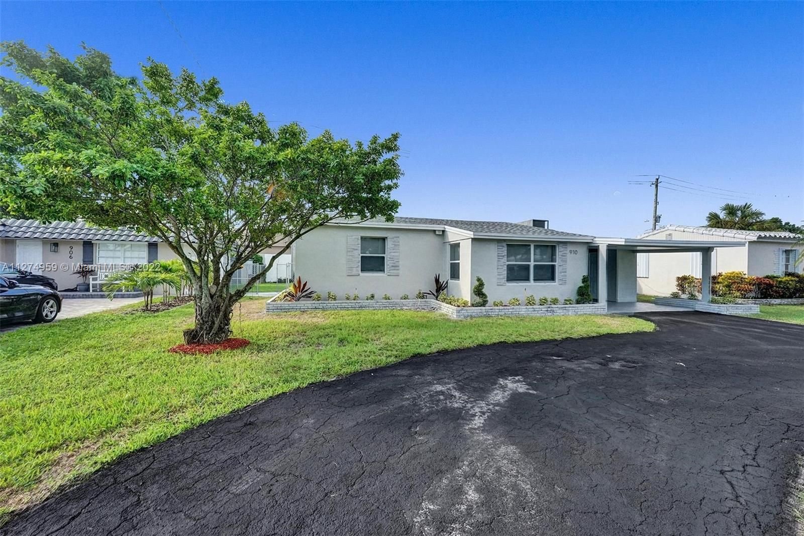 Real estate property located at 910 22nd St, Broward County, Fort Lauderdale, FL