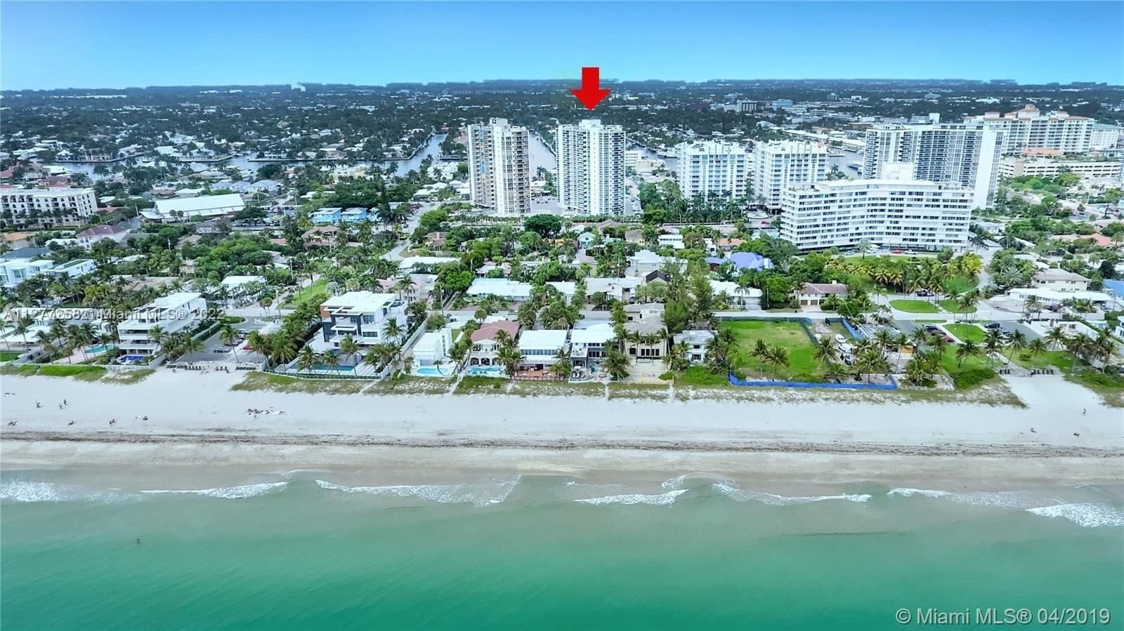 Real estate property located at 2715 Ocean Blvd #2D, Broward County, Fort Lauderdale, FL