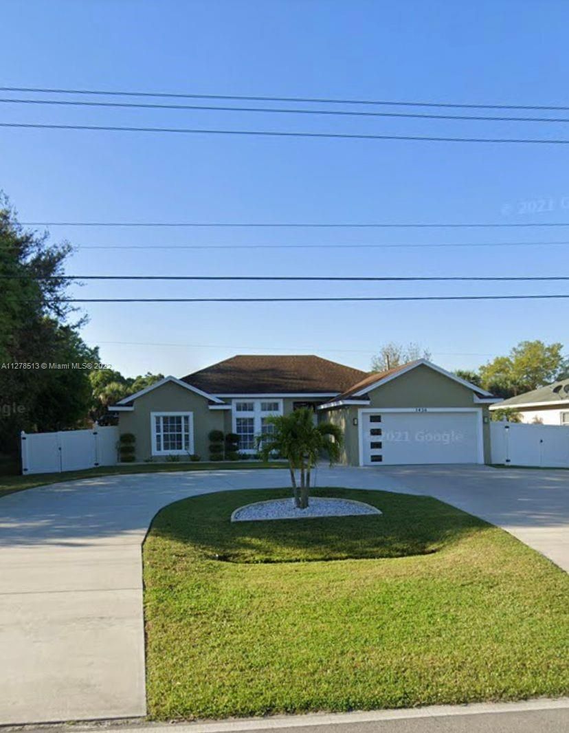 Real estate property located at 1456 California Blvd, St Lucie County, Port St. Lucie, FL