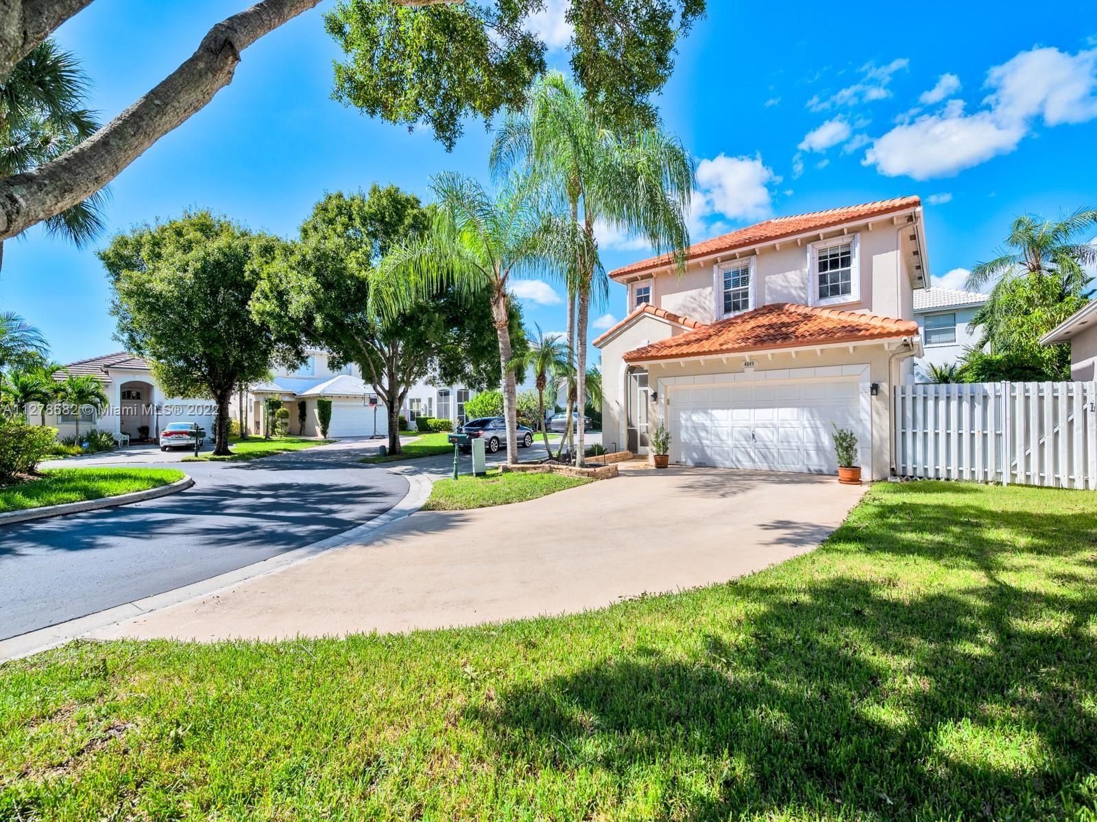 Real estate property located at 4849 20th Pl, Broward County, Coconut Creek, FL