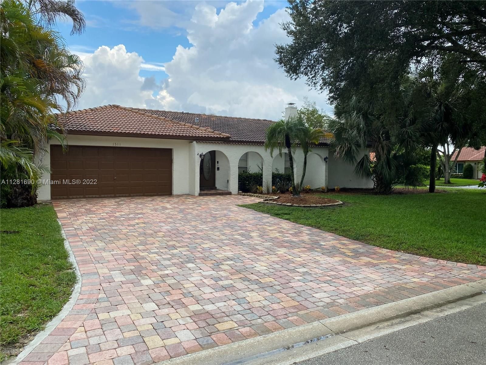Real estate property located at 1511 108th Way, Broward County, Coral Springs, FL