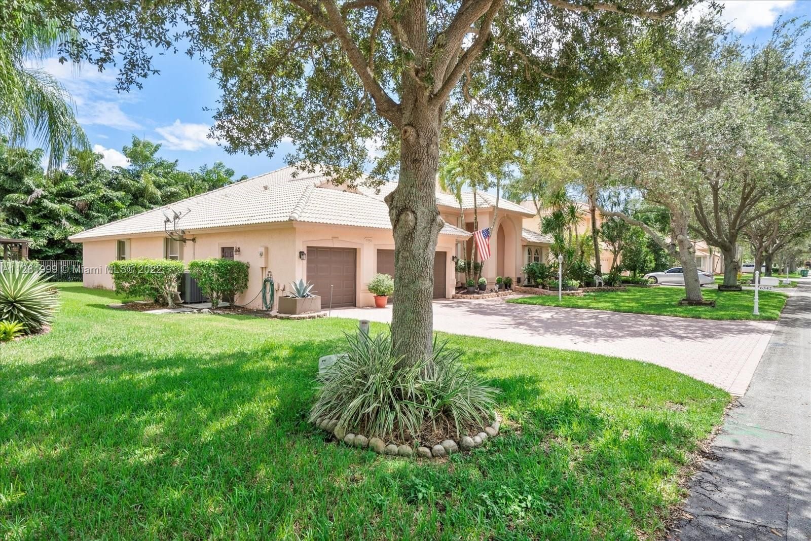 Real estate property located at 6342 Champlain Ter, Broward County, Davie, FL