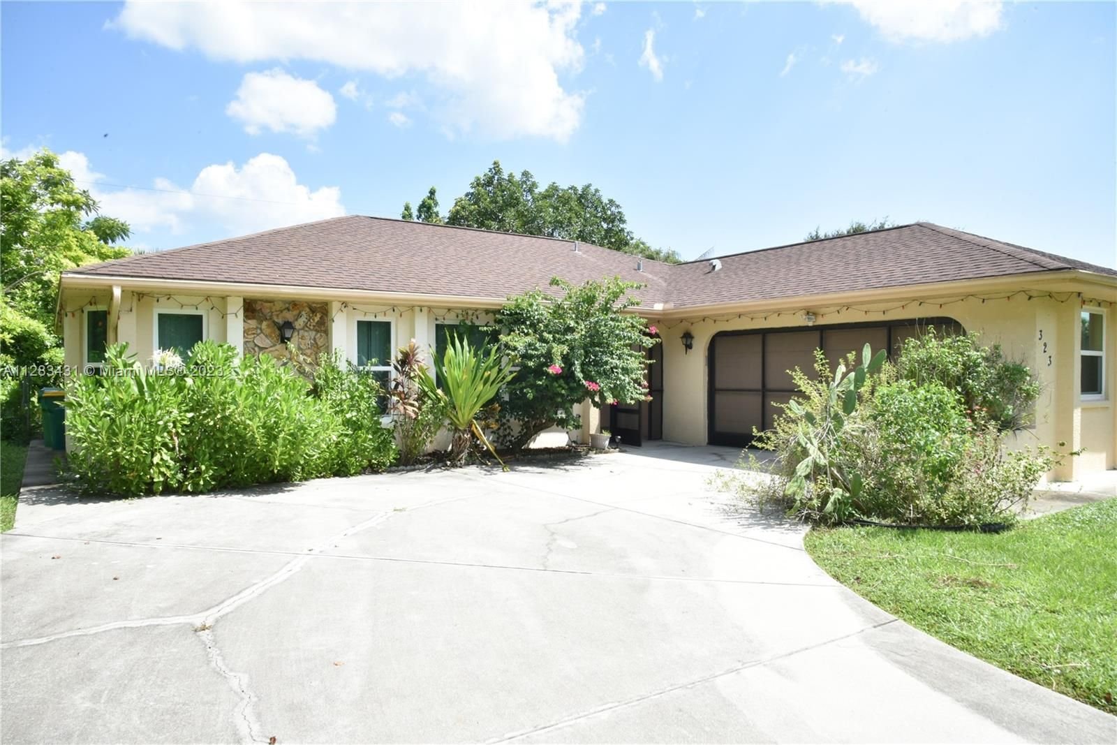 Real estate property located at 323 Aurora Street, Charlotte County, Port Charlotte, FL