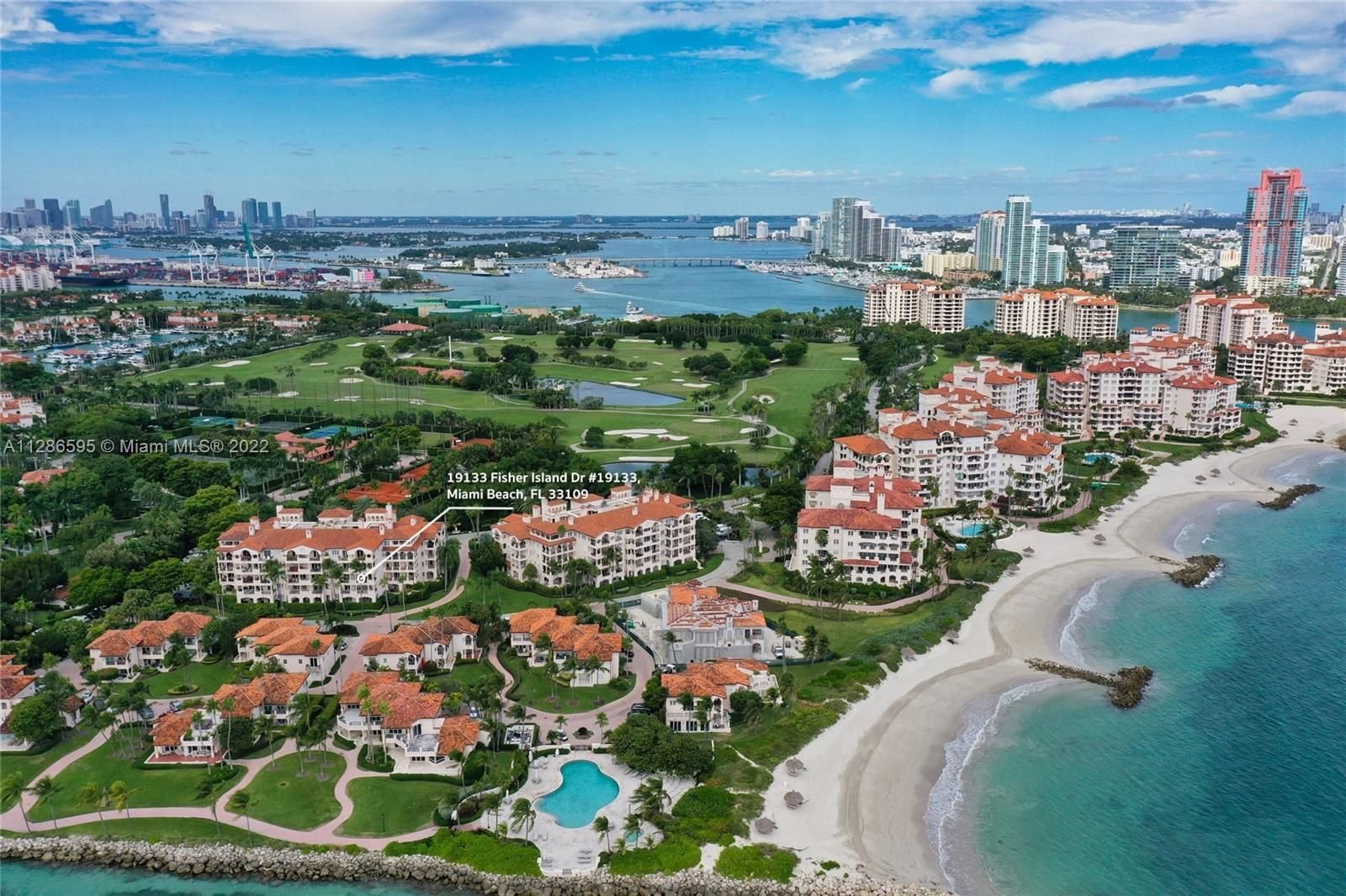 Real estate property located at 19133 Fisher Island Dr #19133, Miami-Dade County, Miami Beach, FL