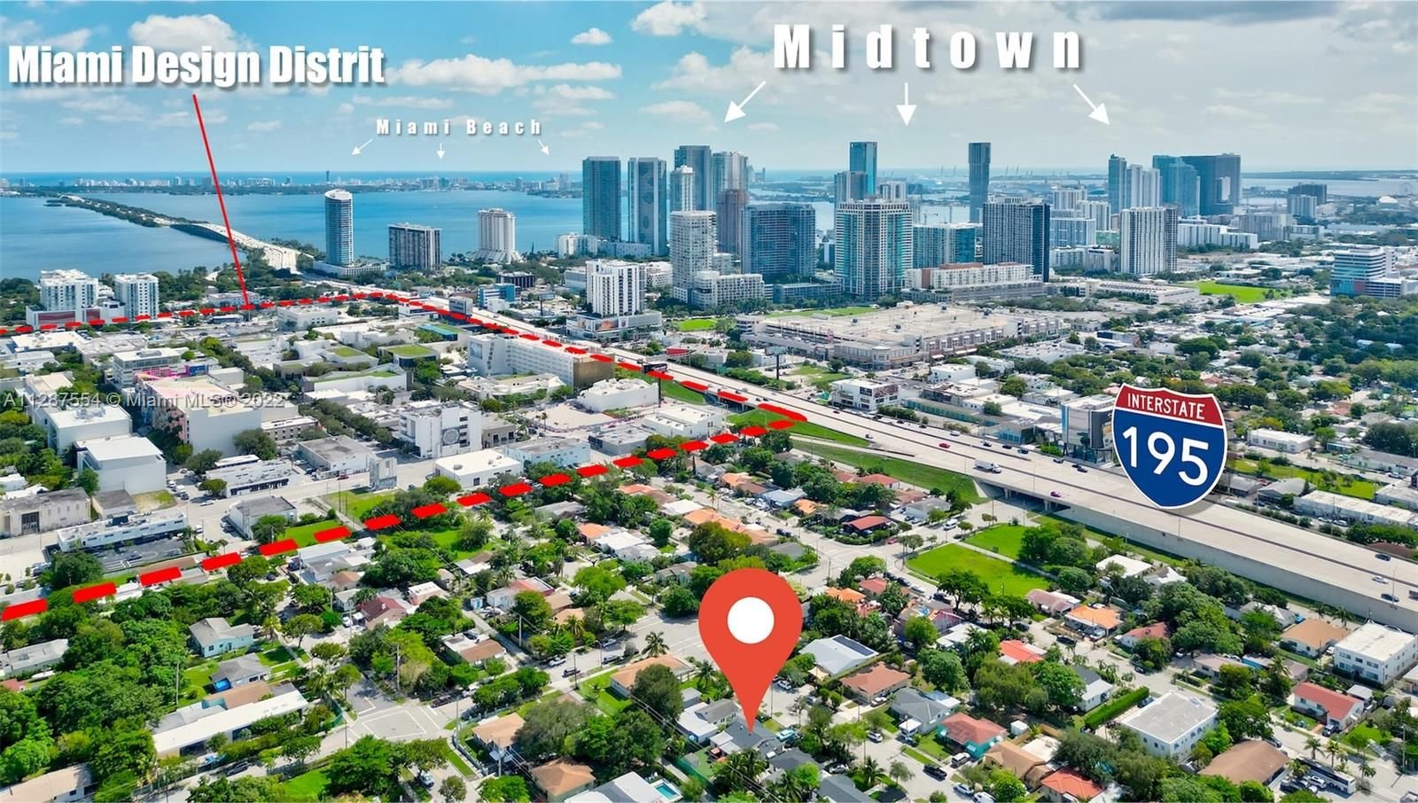 Real estate property located at 125 40th St, Miami-Dade County, Miami, FL