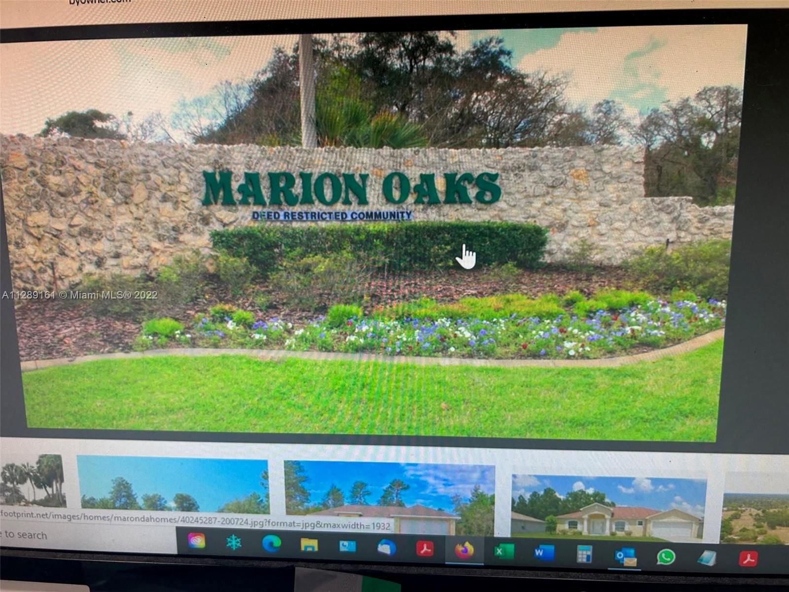 Real estate property located at 15482 55 av rd, Other Florida County, MARION OAKS, Other City - In The State Of Florida, FL