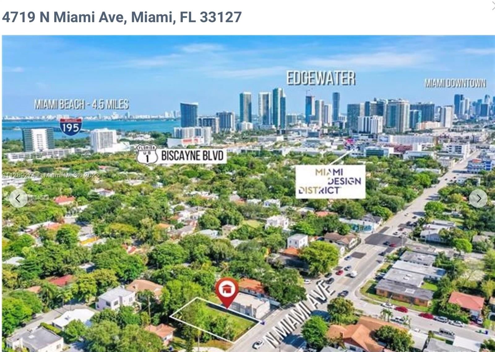 Real estate property located at 4719 Miami Ave, Miami-Dade County, Miami, FL