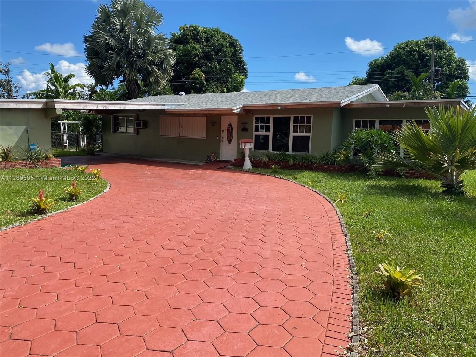Real estate property located at 421 56th Ter, Broward County, Hollywood, FL