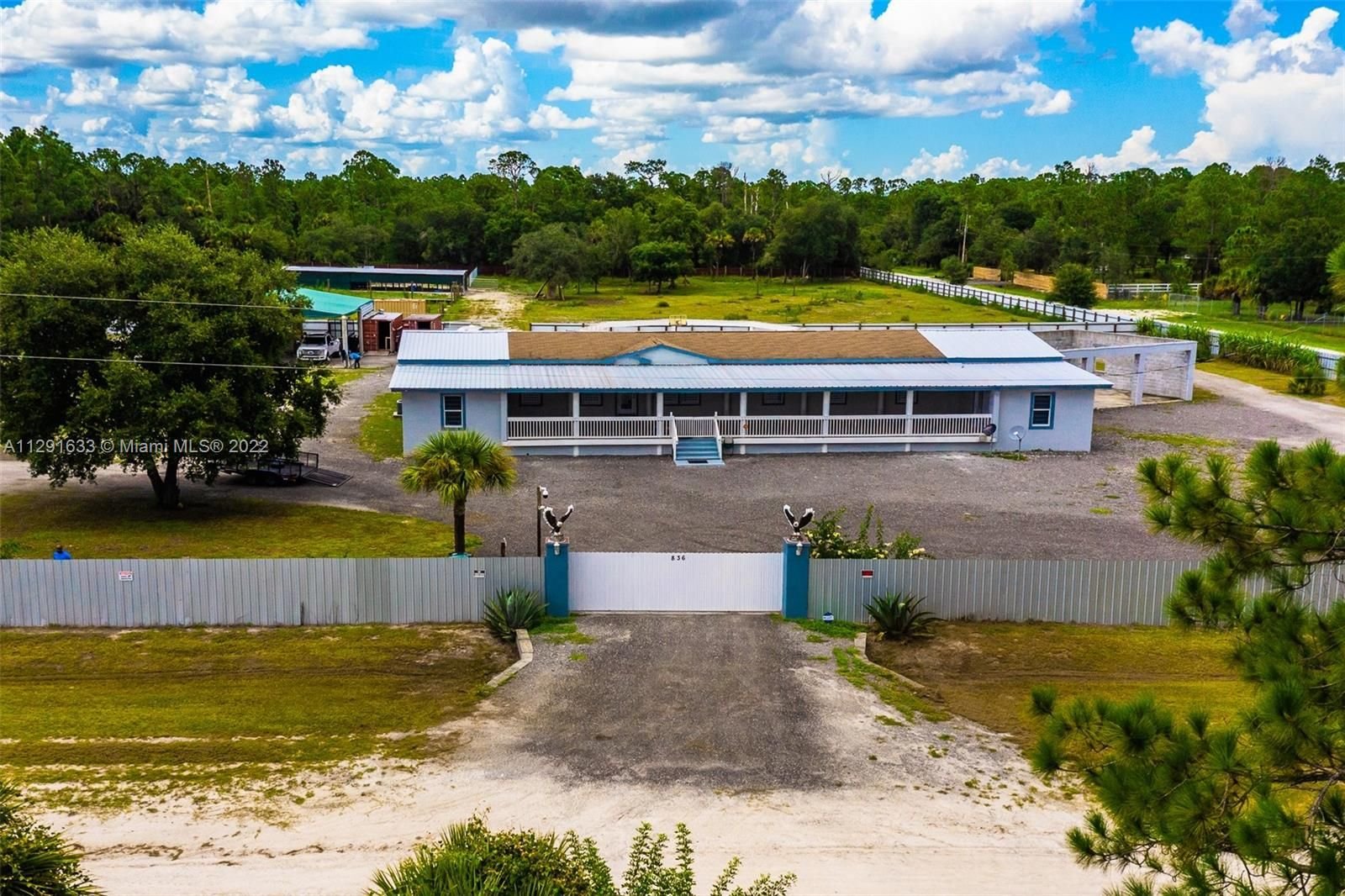 Real estate property located at 839 Perimeter Rd, Hendry County, Clewiston, FL