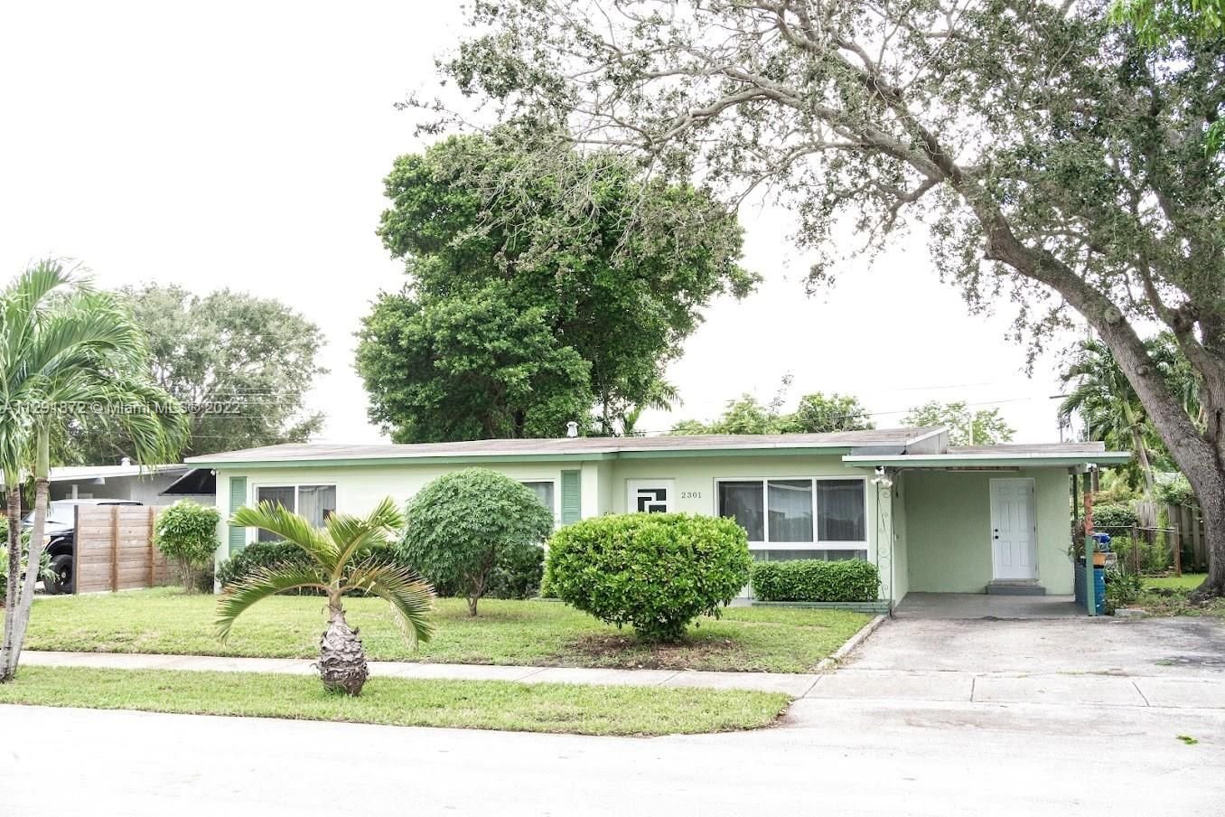 Real estate property located at 2301 34th Way, Broward County, Fort Lauderdale, FL