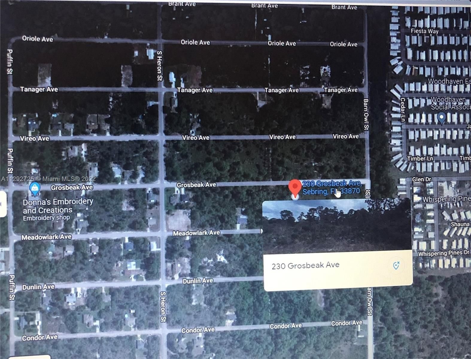 Real estate property located at 230 Grosbeak, Other Florida County, Other City - In The State Of Florida, FL