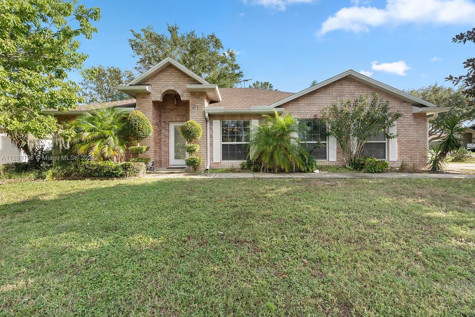 Real estate property located at 451 Haversham Rd, Volusia County, Deltona, FL