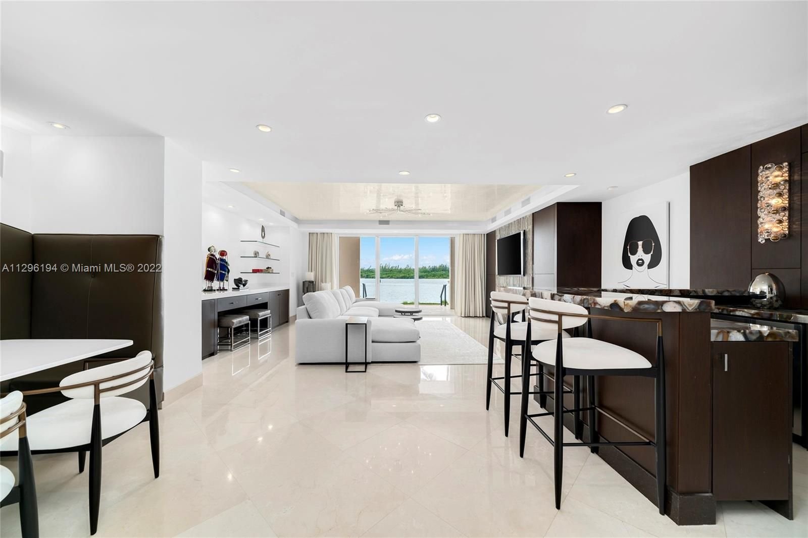 Real estate property located at 2412 Fisher Island Dr #5102, Miami-Dade County, Miami Beach, FL